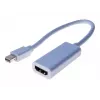 Exertis Connect Mini DisplayPort stekker naar HDMI bus adapterkabel 15 cm wit passief 1080p 127437