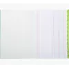 Le Dauphin agenda boek A4, 96 pagina's, 12 kolommen, groene kaft 39721D