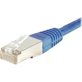 EXERTIS CONNECT Cat5e F/UTP Ethernet-patchkabel, RJ45, blauw, 0,7 m 231310