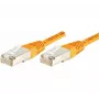 Exertis Connect 234140 Cat.6 F/UTP patchkabel, 5 m, Oranje, Slim Bend Protection