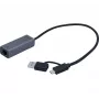 EXERTIS CONNECT USB 3.1 Gigabit Pro netwerkadapter met Type-C-converter (310761)