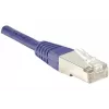 EXERTIS CONNECT Cat6 F/UTP patchkabel, violet, 1,0 m, slim snagless boot 234170