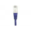 EXERTIS CONNECT Cat6 F/UTP patchkabel, violet, 1,0 m, slim snagless boot 234170