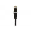 EXERTIS CONNECT Cat6 F/UTP patchkabel, 3 m, zwart, slim snagless boot 234250