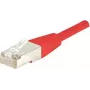 EXERTIS CONNECT Cat.6 F/UTP patchkabel, rood, 1,0 m, slim snagless boot 842103