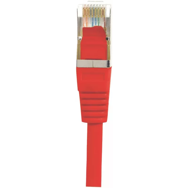 EXERTIS CONNECT Cat.6 F/UTP patchkabel, rood, 1,0 m, slim snagless boot 842103