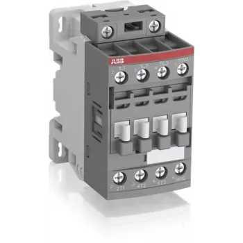 ABB AF16-30-01-13 3-polig relais, 100-250V AC/DC spoel, 18A, 1NO hulpcontact 1SBL177001R1301