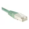 EXERTIS CONNECT Cat.6 F/UTP patchkabel, 7m, groen, slim snagless 244570