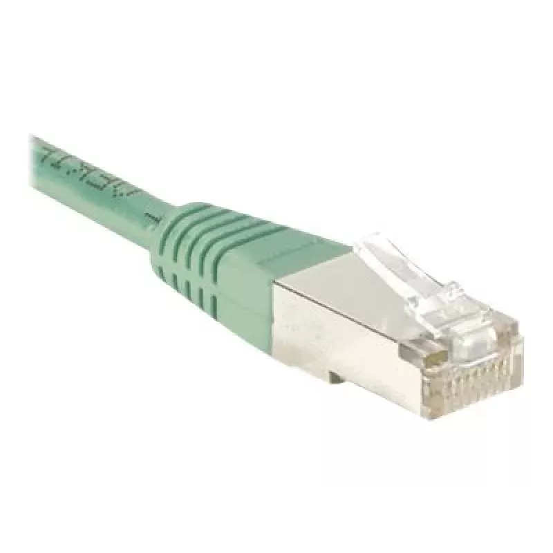 EXERTIS CONNECT Cat.6 F/UTP patchkabel, 7m, groen, slim snagless 244570