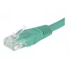 EXERTIS CONNECT Cat6 U/UTP patchkabel, 5m, groen, RJ45, rastnasbescherming 244750