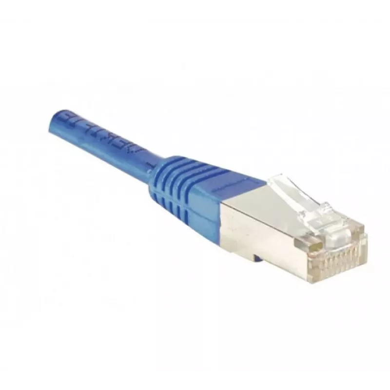 EXERTIS CONNECT Cat5e F/UTP patchkabel, RJ45, blauw, 5 m 847134