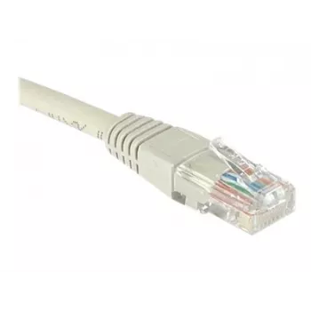 EXERTIS CONNECT Cat6 U/UTP patchkabel, 0,5 m, grijs, RJ45, snagless EXC848050