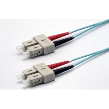 Ekivalan OM3 duplex glasvezel-patchkabel SC/SC 1m aqua COZOM3DCDC2SA0010A