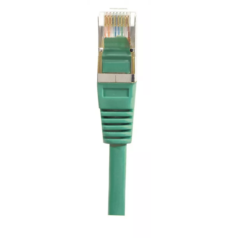 EXERTIS CONNECT Cat.6 F/UTP patchkabel, groen, 1,0 m, slim snagless 842102