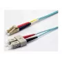 Ekivalan OM3 duplex glasvezel-patchkabel LC/SC 2m aqua COZOM3DCLC2SA0020A