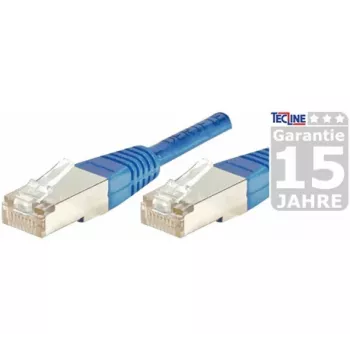 EXERTIS CONNECT Cat6 F/UTP patchkabel, RJ45, blauw, 2m, slim snagless boot 842204