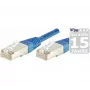 EXERTIS CONNECT Cat6 F/UTP patchkabel, RJ45, blauw, 2m, slim snagless boot 842204