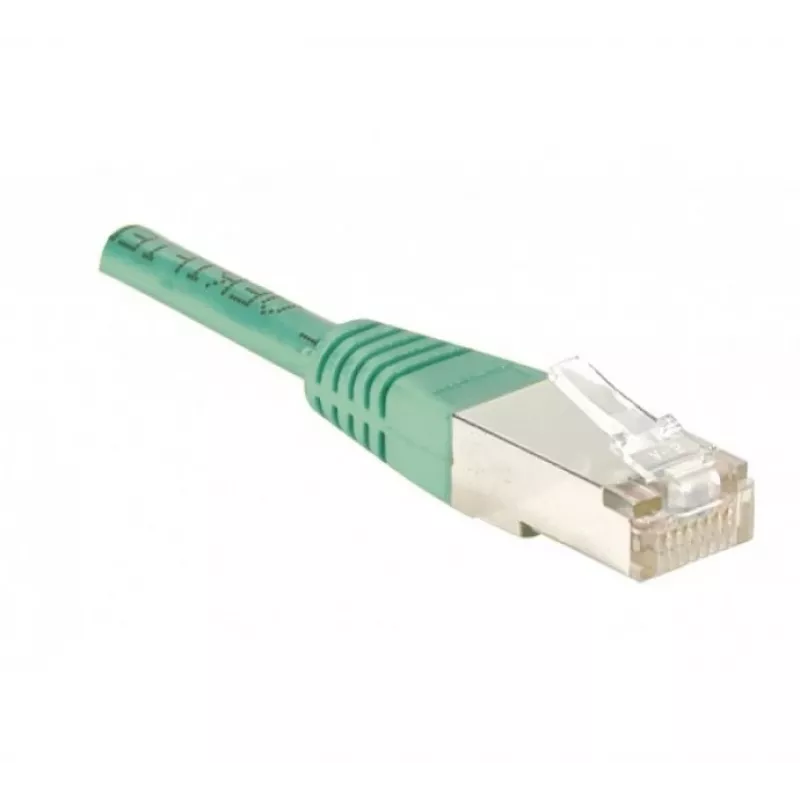 EXERTIS CONNECT Cat5e F/UTP patchkabel, RJ45, groen, 5 m 847132