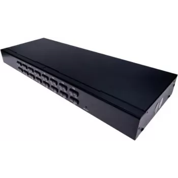 EXERTIS CONNECT 16-poorts USB/PS/2 KVM-switch met OSD en IP-toegang op afstand 66310