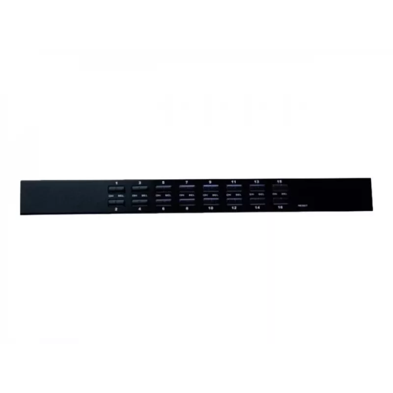 EXERTIS CONNECT 16-poorts USB/PS/2 KVM-switch met OSD en IP-toegang op afstand 66310