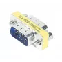 TECLINE mini gender changer, 15-polige HD D-Sub stekker naar stekker voor VGA (50408)