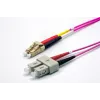 EKIVALAN OM4 duplex glasvezel-patchkabel LC/SC, 50/125 µm, erikaviolet, 5 m COZOM4DCLC2SE0050A