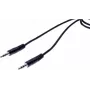 EXERTIS CONNECT 3,5 mm stereo-audiokabel stekker naar stekker 1,5 m zwart 108569