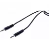 EXERTIS CONNECT 3,5 mm stereo-audiokabel stekker naar stekker 1,5 m zwart 108569