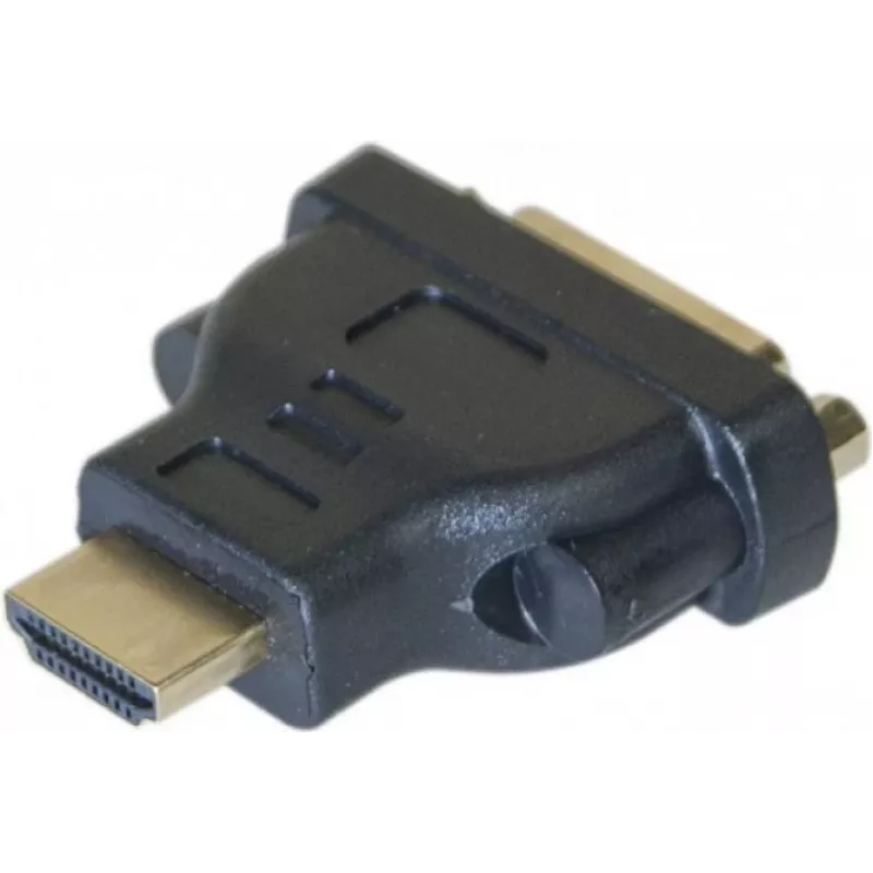 EXERTIS CONNECT HDMI naar DVI-I-adapter, HDMI-stekker naar DVI-I 24+5 bus, zwart 127951