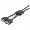 EXERTIS CONNECT SVGA-monitorkabel, 15-polige HD D-Sub stekker/bus, 10,0 m, zwart 119840
