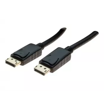 EXERTIS CONNECT DisplayPort-kabel 1.1, DisplayPort-stekker naar stekker, 10 m, zwart EXC128057