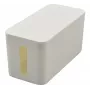 Exertis Connect kleine kabelmanagement-box voor stekkerdozen, wit, 240 x 120 x 130 mm 573425