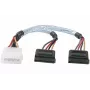 EXERTIS CONNECT SATA-stroom Y-splitter-kabel, 0,20 m 147552