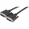 EXERTIS CONNECT DVI-D single link-monitorkabel, 18+1 pin stekker naar stekker, 1,8 m, zwart 127475