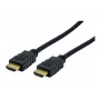 Exertis Connect High Speed HDMI-kabel met Ethernet, 4K Ultra HD, 5 m, zwart 128829