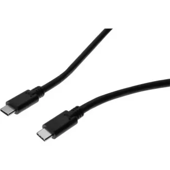 EXERTIS CONNECT USB 3.2 Gen 2x2 kabel 20 Gbps / 240W USB-C naar USB-C, zwart, 1,5 m (532650)