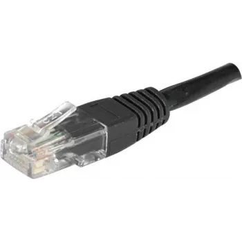Dexlan RJ45 U/UTP CAT6 5m Cat6 U/UTP (UTP) zwarte netwerkkabel (246776)