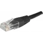 Dexlan RJ45 U/UTP CAT6 5m Cat6 U/UTP (UTP) zwarte netwerkkabel (246776)