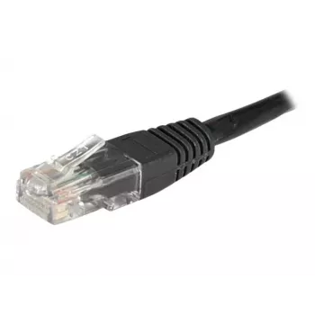 Dexlan RJ45 U/UTP CAT6 5m Cat6 U/UTP (UTP) zwarte netwerkkabel (246776)