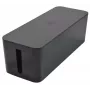 Exertis Connect Kabelmanagement-box groot voor stekkerdozen, zwart, 400 x 160 x 135 mm 573424
