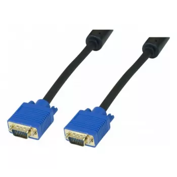 EXERTIS CONNECT Premium SVGA-kabel, 2,0 m, 15-polig, pin 9 met 5V, stekker naar stekker, zwart EXC138701