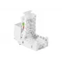 TECLINE RJ45 Keystone Jack, Cat.6 UTP, gereedschapsloos, wit 272883