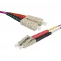 EXERTIS CONNECT OM2 LWL-patchkabel, 50/125 µm, SC Duplex naar LC Duplex, UPC, oranje, 10 m 392686