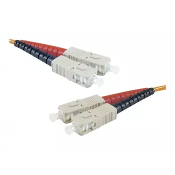 Exertis Connect SC/UPC naar SC/UPC OM2 Multimode LWL-patchkabel, 3m, oranje 392693