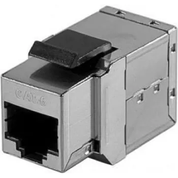 EXERTIS CONNECT Cat.6 Keystone-koppeling RJ45 bus naar RJ45 bus, wit (272240)