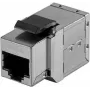 EXERTIS CONNECT Cat.6 Keystone-koppeling RJ45 bus naar RJ45 bus, wit (272240)