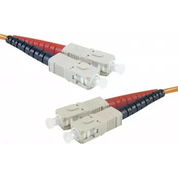 EXERTIS CONNECT OM2 SC Duplex Glasvezel-patchkabel, 50/125 µm, LSZH, Oranje, 5 m 392694