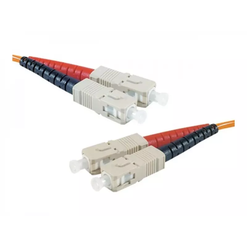 EXERTIS CONNECT OM2 SC Duplex Glasvezel-patchkabel, 50/125 µm, LSZH, Oranje, 5 m 392694