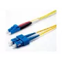 Ekivalan OS2 Duplex-patchkabel, 9/125 µm, LC/SC, geel, 2,0 m COZ008DCLC2SJ0020A