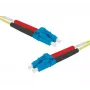 EXERTIS CONNECT OS2 LC Duplex naar LC Duplex UPC Glasvezel-patchkabel, 9/125 µm, Geel, 15 m 392847
